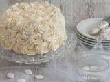 Rose cake, le plus simple des cakes design