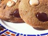 Double chocolate cookies / cookies chocolat noir et blanc…. yummylicious