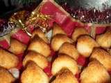 Pâtisserie de Noel : Rochers de coco