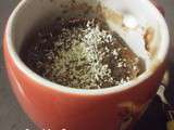 Mug Cake Chocolat Noix de coco