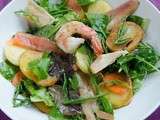 Salade de poissons fumés et salicorne