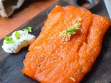 Saumon fumé à froid (au Kamado)