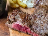 Steak-frites-salade : Steak de Blanc-bleu belge