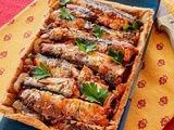 Tarte aux sardines et légumes de Provence