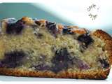 Gâteau aux blueberries et citron (bleuets ou myrtilles) recette usa