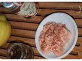 Tartare de saumon aneth & poivre de Timut