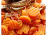 Tendrons de veau, carottes, miel et tomates COOKÉO