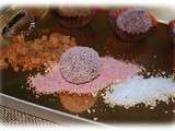 Trio douceurs noisettes aux biscuits roses de Reims