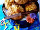 Muffins d'automne { potiron, pommes & pain d'épices } - Foodista Challenge #1