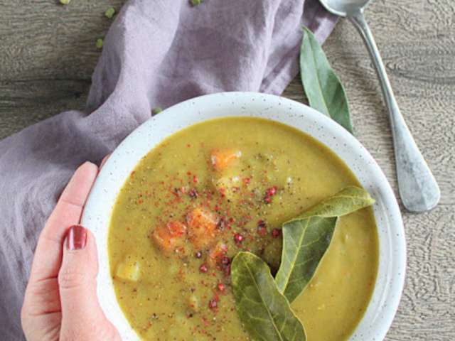 Recettes de Soupe aux pois et Légumes