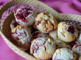 Muffins chocolat blanc et framboises