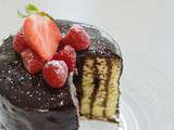 Stripe cake au chocolat + Concours