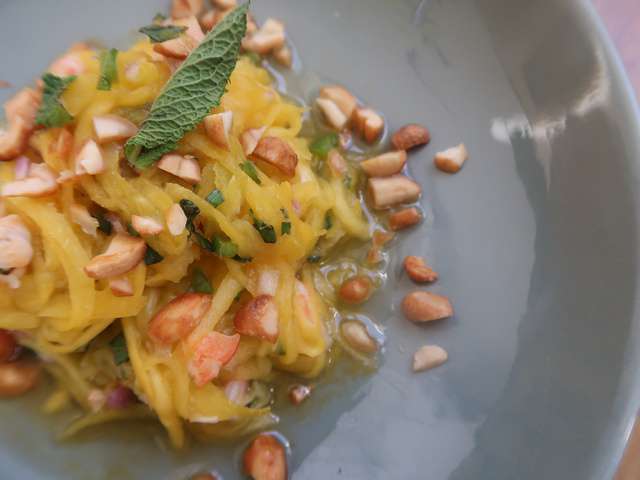 Recettes de Salade de mangue verte