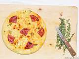 Focaccia chorizo et paprika {Battle Food #43}