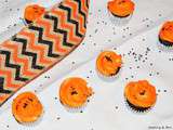 Mini-cupcakes sésame noir et orange {Bataille Food #28}8