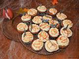 Pumpkin cupcakes de la mort qui tue – sauce caramel au beurre salé {0.0 Chut #6}