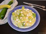 Zucchini – Summer squash carpaccio – Carpaccio de courgettes {Battle Food #34}