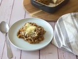 Lentilles gratinées aux oignons caramélisés