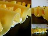 Serpentin de lasagne aux ananas