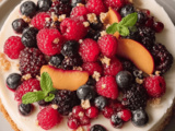 Blueberry peach cheesecake: Easy recipe for creamy perfection