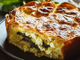 Breakfast Strata Recipe with Flaky Croissants and Savory Layers