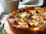 Cheese Bacon Breakfast Strata Recipe for a Hearty Morning Meal