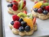 Chewy Sugar Cookie Fruit Pizzas