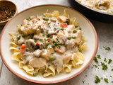 Chicken a la King Recipe with Creamy Sauce and Tender Chicken Pieces