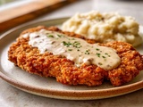 Chicken Fried Steak with Creamy Milk Gravy Recipe