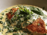 Creamy Basil Chicken With Garlic Parmesan Sauce