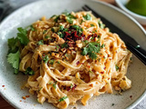 Creamy Coconut Peanut Noodles with Rich and Savory Sauce