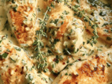 Creamy Herb Chicken With Garlic and Parmesan Sauce