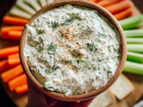 Easy Homemade Veggie Dip Recipe