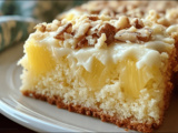 Hawaiian Wedding Cake Recipe With Pineapple and Coconut Flavors