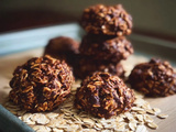 Healthy No Bake Chocolate Peanut Butter Cookies