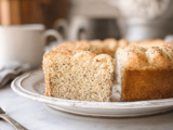 High Altitude Irish Tea Cake with Poppy Seed Twist