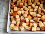 How to Make Crispy Homemade Croutons