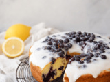 Lemon Blueberry Layer Cake Recipe with Zesty Citrus and Fresh Berries