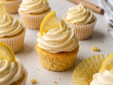 Lemon Cupcakes with Tangy Frosting Recipe