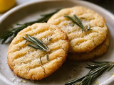 Lemon Rosemary Butter Cookies Recipe with Zesty Herbal Flavor