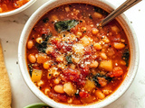 Minestrone Soup Recipe with Fresh Vegetables and Hearty Beans