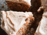 Mini Carrot Cake with Rich Brown Butter Cream Cheese Frosting