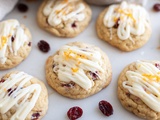 Mini Cranberry Bliss Cookies Easy Homemade Recipe