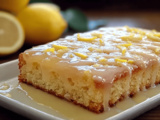 Moist Lemon Cake Recipe with Zesty Citrus Flavor and Tender Crumb