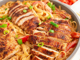 One Pot Creamy Cajun Chicken Pasta