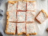 Poptart Cookie Bars Easy Homemade Recipe