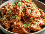 Slow Cooker Korean bbq Chicken Recipe with Tender, Flavorful Sauce