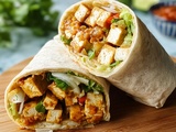 Southwest Tofu Burrito Recipe Spicy Vegan Wrap