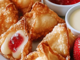 Strawberry Cheesecake Wontons Recipe for a Sweet and Crispy Treat