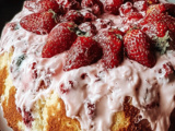 Strawberry Cream Cake Recipe with Fresh Berries and Soft Layers